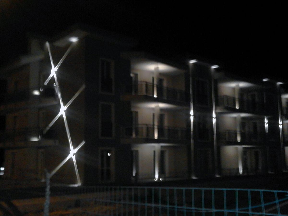 Illuminazione esterni