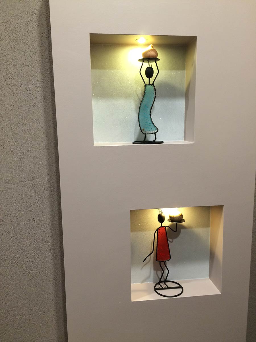 Dettagli, illuminazione interni